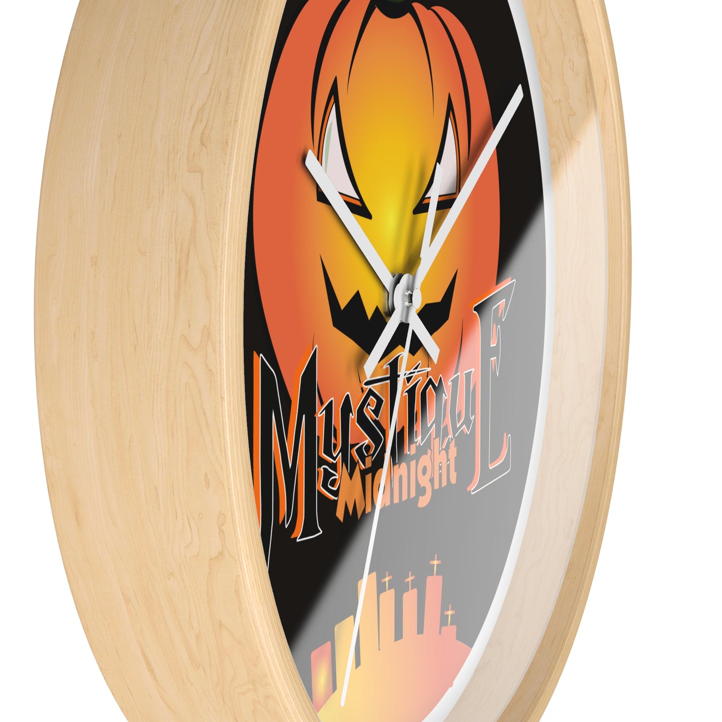 Mystique Midnight Wall Clock