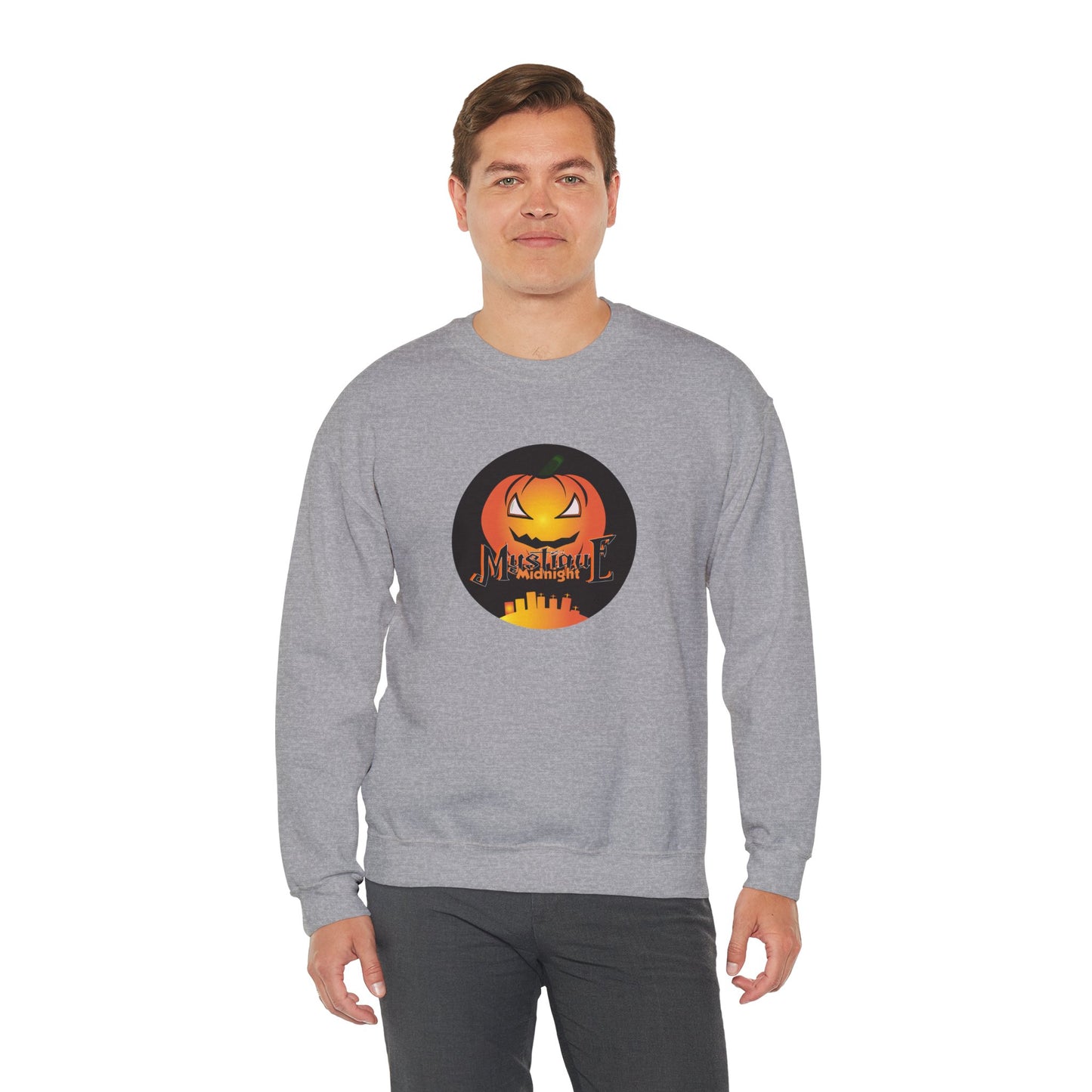 Mystique Midnight Unisex Heavy Blend™ Crewneck Sweatshirt