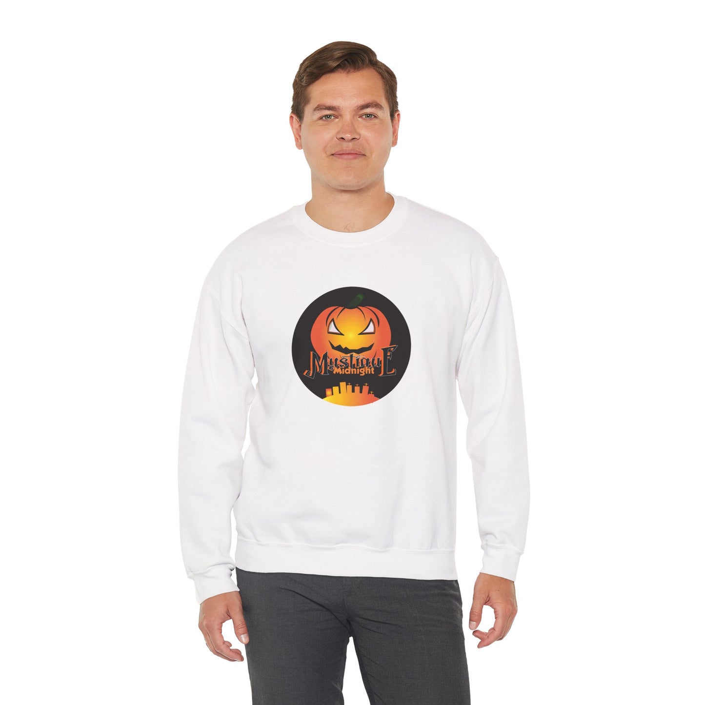 Mystique Midnight Unisex Heavy Blend™ Crewneck Sweatshirt