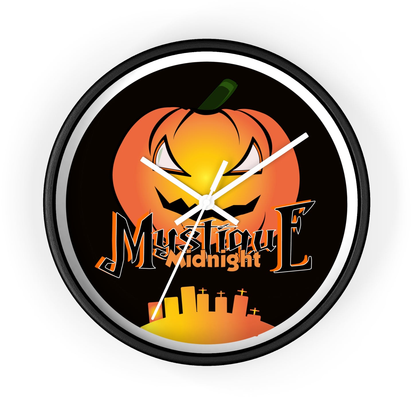 Mystique Midnight Wall Clock