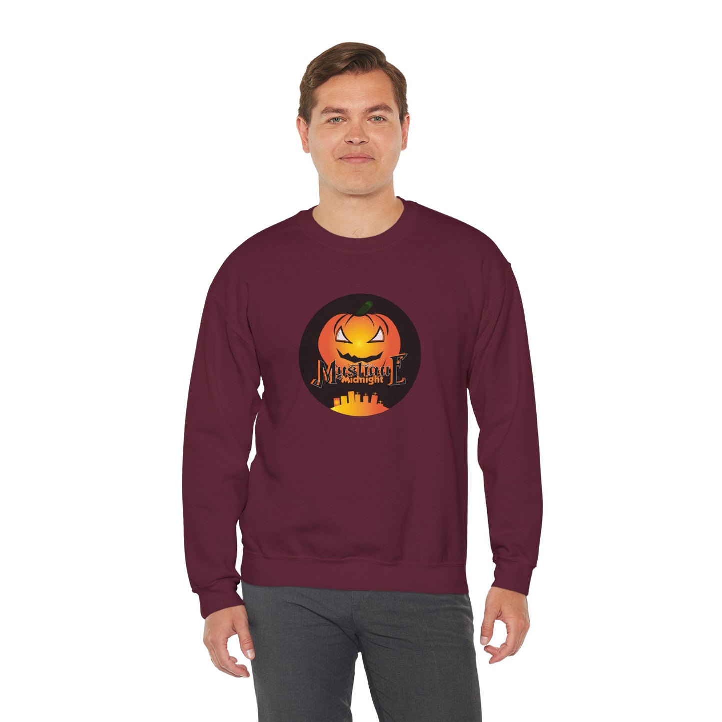 Mystique Midnight Unisex Heavy Blend™ Crewneck Sweatshirt