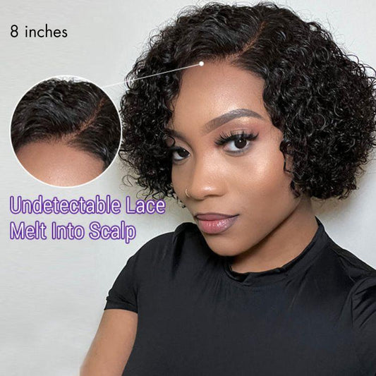 Bundle Deal |  Curly Minimalist HD Lace Glueless Wig |
