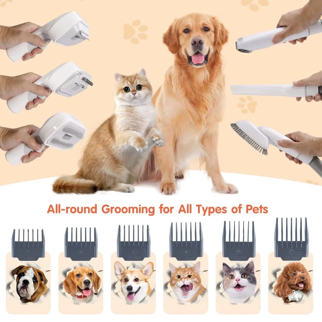 Pet Grooming Vacuum – Hair Cleaner for Dogs & Cats