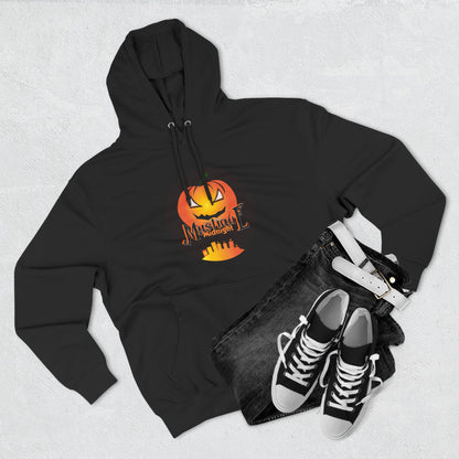 Mystique Midnight Three-Panel Fleece Hoodie Unisex