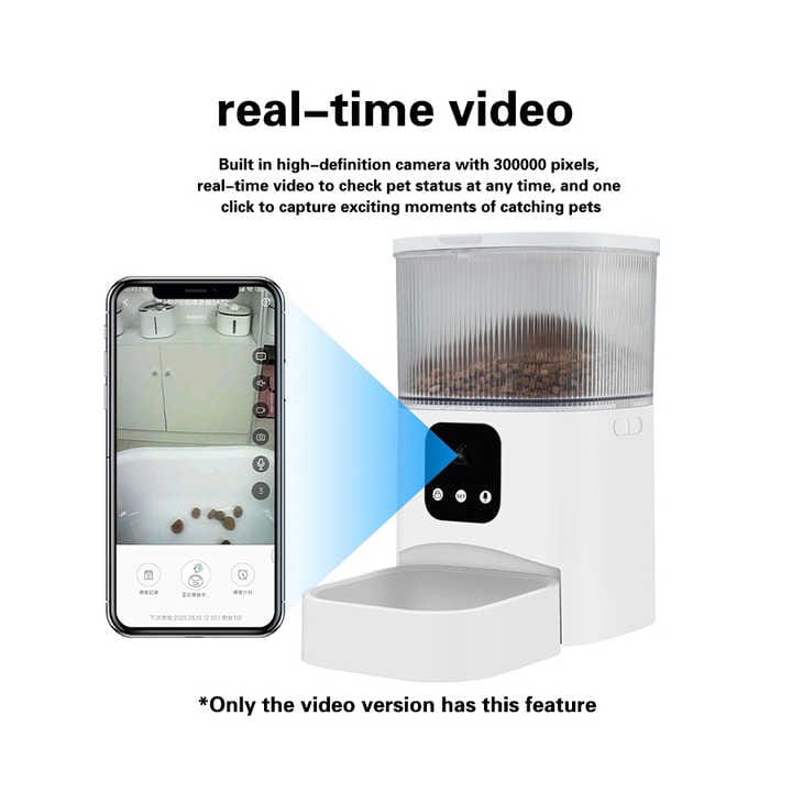 Smart Pet Feeder – Feed & Watch Anywhere!