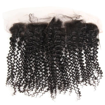 1pc Deep Wave 13x4 Lace Frontal 100% Human Hair