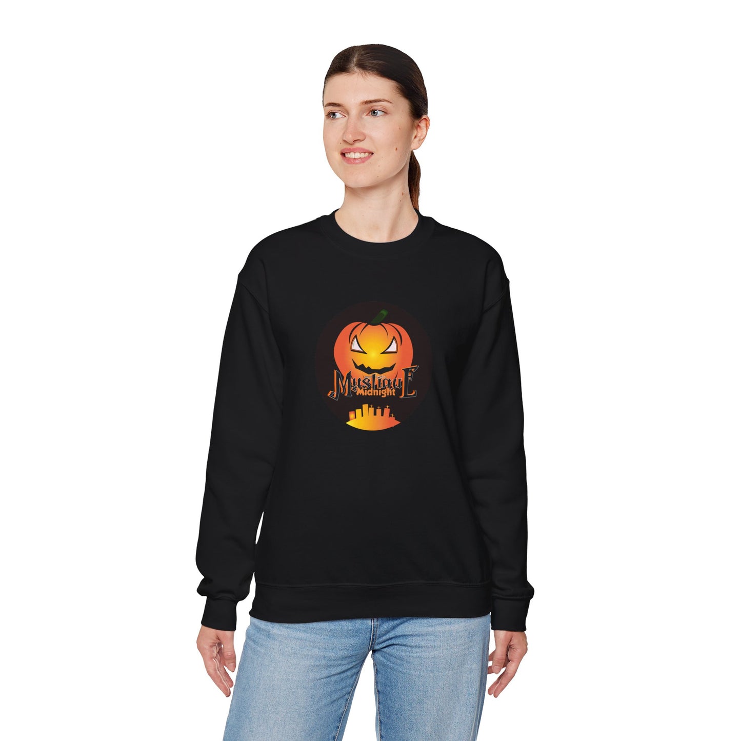 Mystique Midnight Unisex Heavy Blend™ Crewneck Sweatshirt