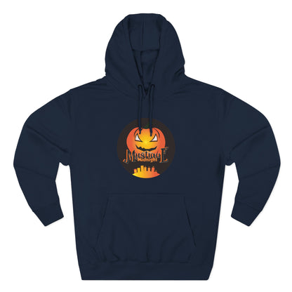 Mystique Midnight Three-Panel Fleece Hoodie Unisex