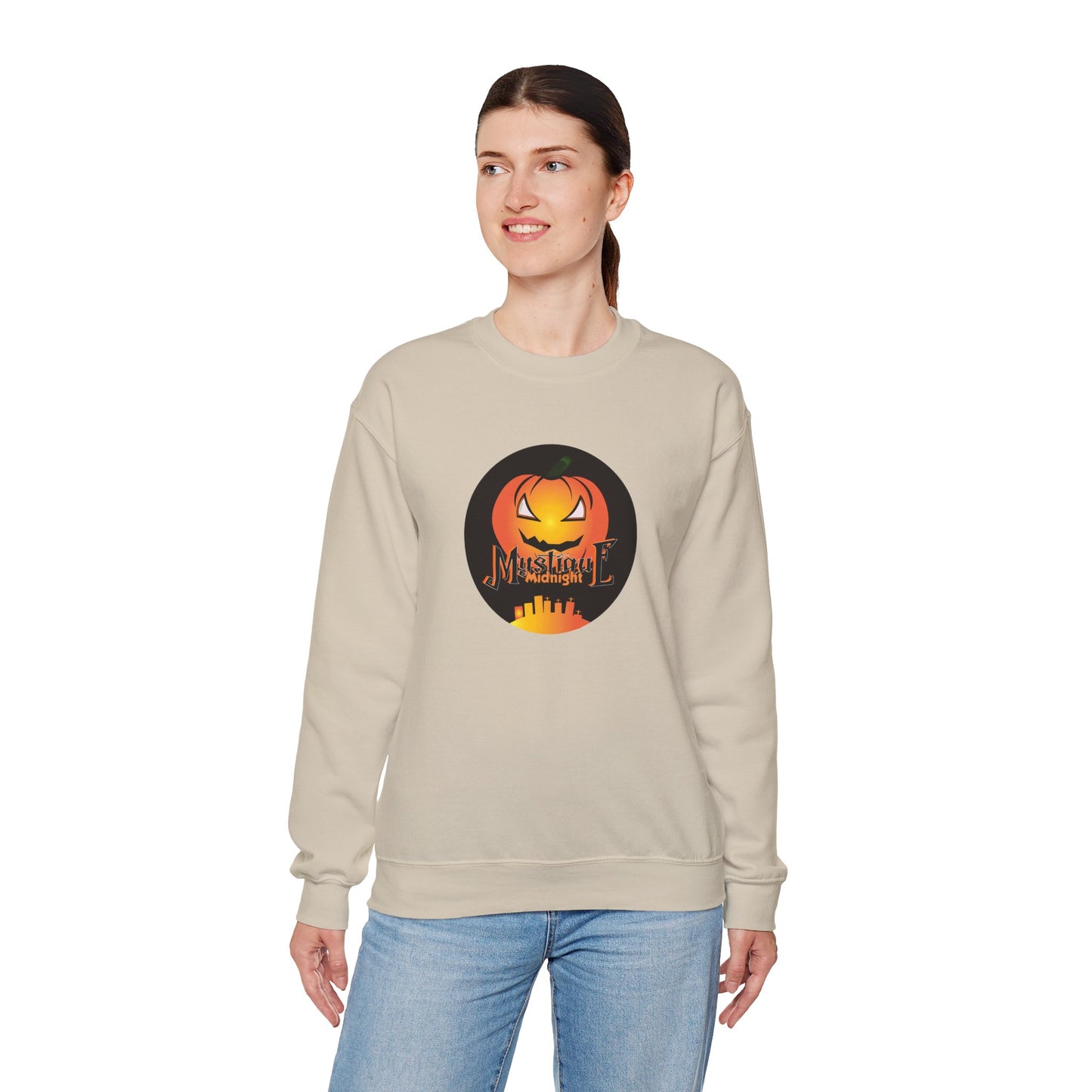 Mystique Midnight Unisex Heavy Blend™ Crewneck Sweatshirt
