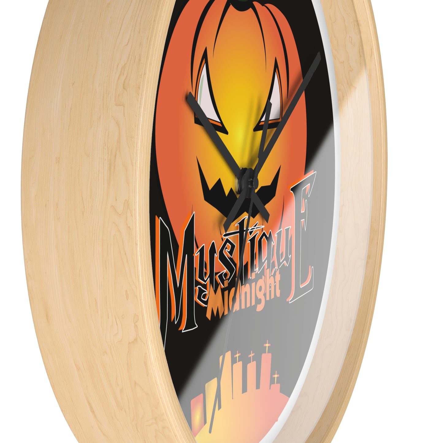 Mystique Midnight Wall Clock