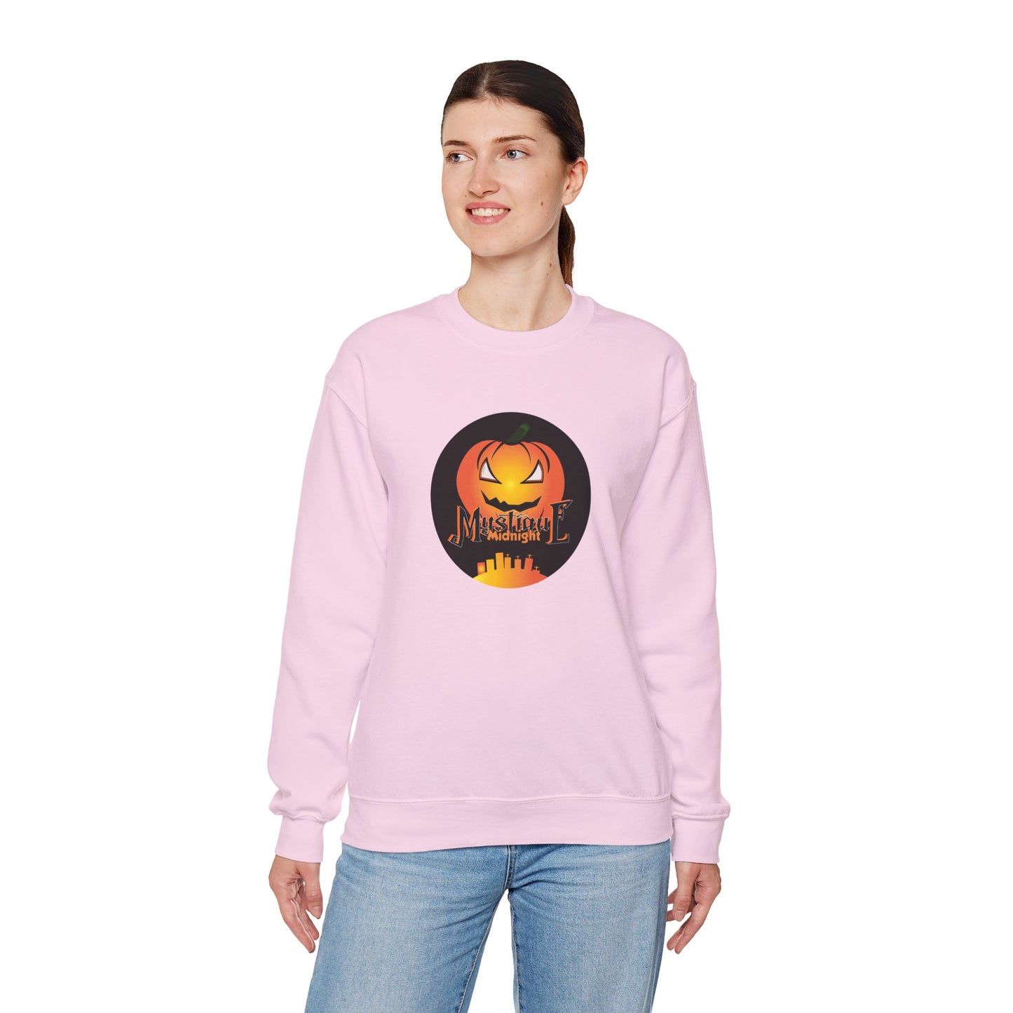 Mystique Midnight Unisex Heavy Blend™ Crewneck Sweatshirt