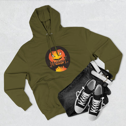Mystique Midnight Three-Panel Fleece Hoodie Unisex
