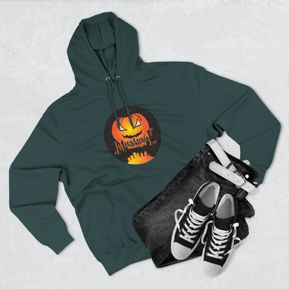 Mystique Midnight Three-Panel Fleece Hoodie Unisex