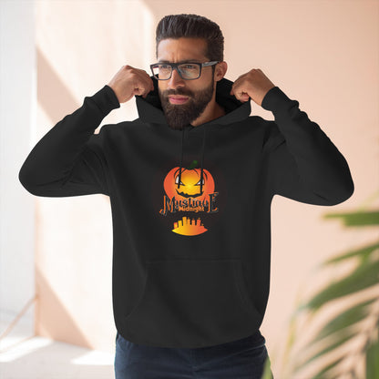 Mystique Midnight Three-Panel Fleece Hoodie Unisex