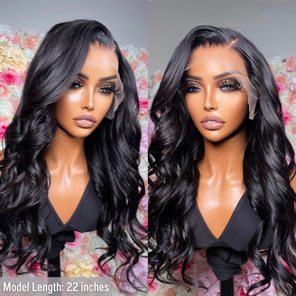 Crazy Wednesday | Luvme Hair Pre-plucked 180% Density Glueless 13x4 Frontal Lace Long Wig 100% Human Hair