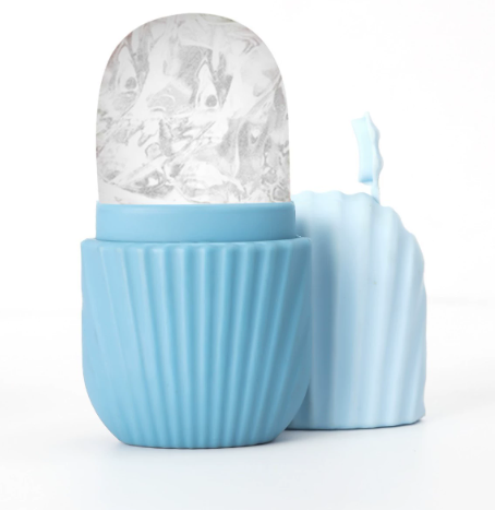 GlowChill Ice Face Roller – Cooling Facial Massager for Puffy Eyes & Skin Tightening