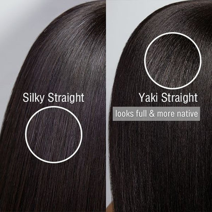 Bundle Deal | Glueless Yaki Straight Bob Minimalist Lace Wig |